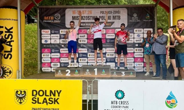 Mikołaj Szeliga z Suwalskiego Klubu Kolarskiego