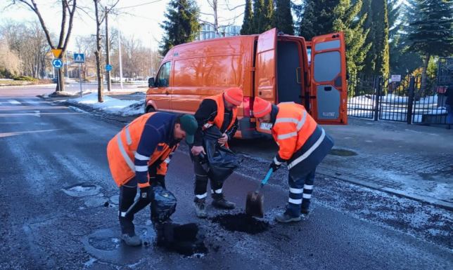Dział Bieżącego Utrzymania Zarządu Dróg i Zieleni w Suwałkach