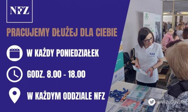  sale obsługi klientów Podlaskiego Oddziału Wojewódzkiego NFZ Delegatury w Suwałkach