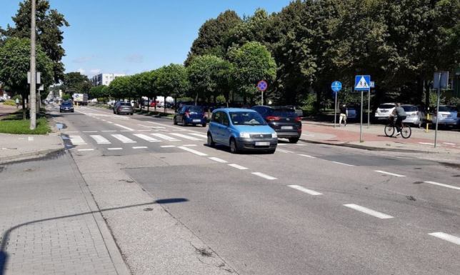 przebudowa przejścia dla pieszych na skrzyżowaniu ulic Noniewicza i Muzycznej