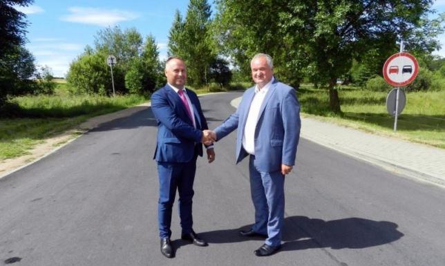 Wyremontowali kolejną drogę powiatową Remont drogi Filipów - Przerośl