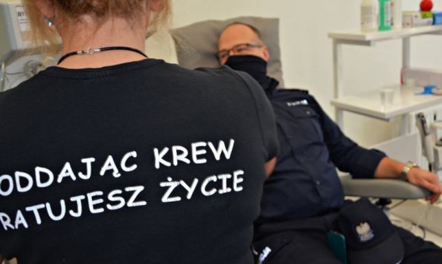 Oddając krew ratujesz życie