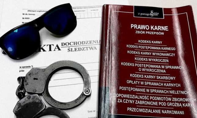 Kradzież okularów w Sejnach