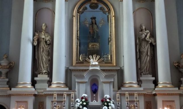 Świątynia w Sejnach, ołtarze wpisane na listę zabytków