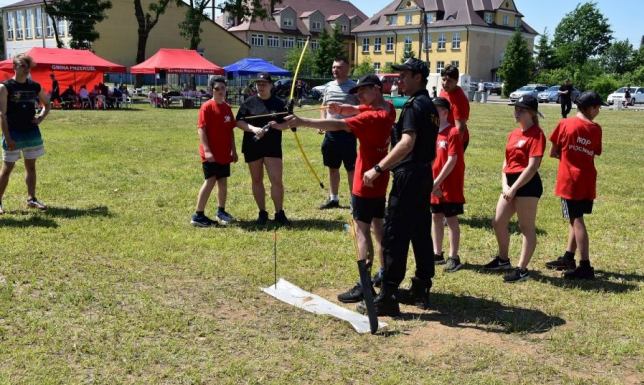 Ćwiczyli młodzieżowi strażacy-ochotnicy IV Ćwiczenia Młodzieżowych Drużyn Pożarniczych OSP powiatu suwalskiego