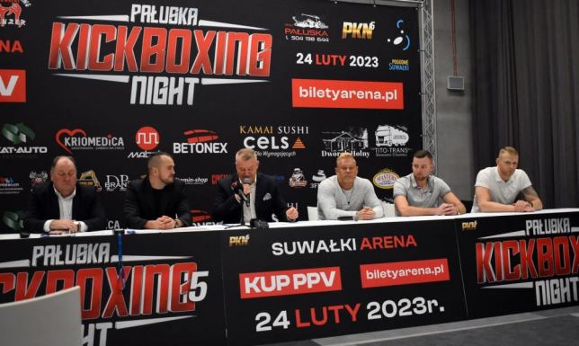 piąta edycja gali sportów walki Pałuska Kickboxing Night w hali Suwałki Arena