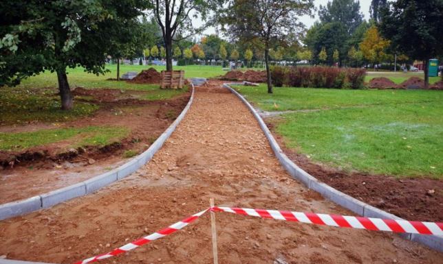rozpoczęła się budowa Parku Miejskiego na osiedlu Północ w Suwałkach