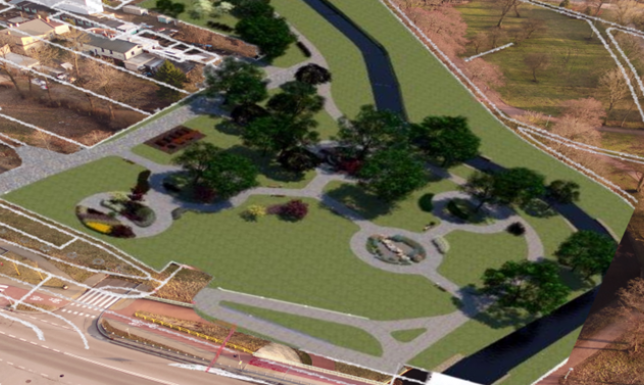 Miasto dopłaci 450 tys. zł do budowy Parku Sensorycznego zagospodarowanie terenu pomiędzy ul. 24 Sierpnia a ul. T. Kościuszki