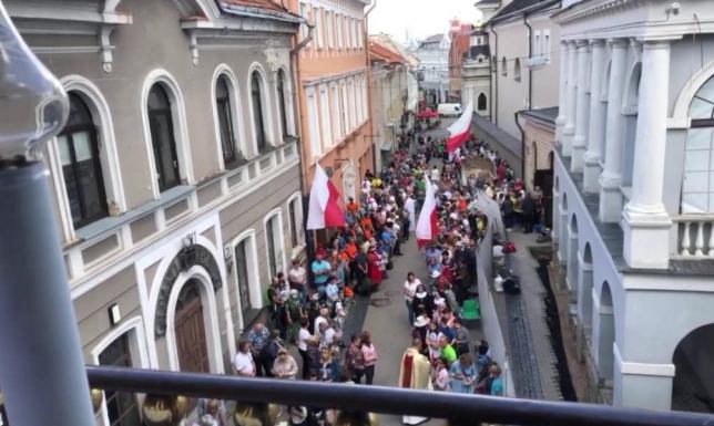 Pielgrzymka Suwałki - Wilno zakończona