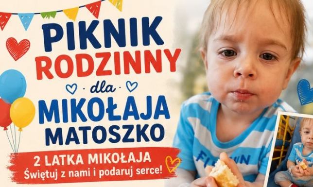  zbieranego będą środki dla Mikołaja Matoszko