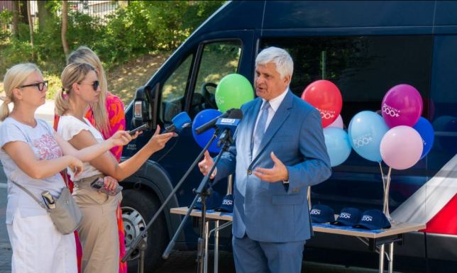 Piknik promujący 800+ w sierpniu w Suwałkach kampania informacyjna dotyczącą zmian w programie Rodzina 500+