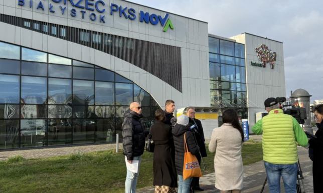 Interwencja poselska w sprawie nieprawidłowości w funkcjonowaniu PKS Nova  konferencja prasowa posłów Prawa i Sprawiedliwości