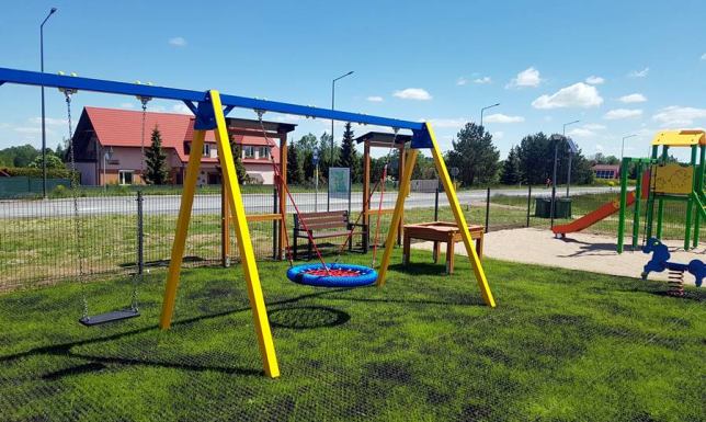 Nowe place zabaw w Gminie Suwałki