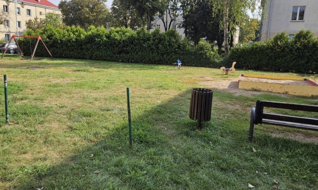 Plac zabaw na Kościuszki do modernizacji pismo do prezydenta Suwałk na prośbę mieszkańców Osiedla I