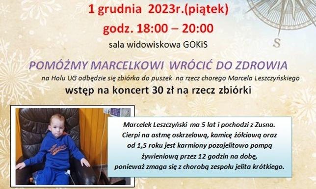 Pomóżmy Marcelkowi wrócić do zdrowia
