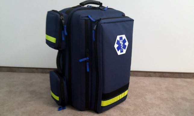 Komenda Miejska PSP w Suwałkach otrzymała plecak medyczny