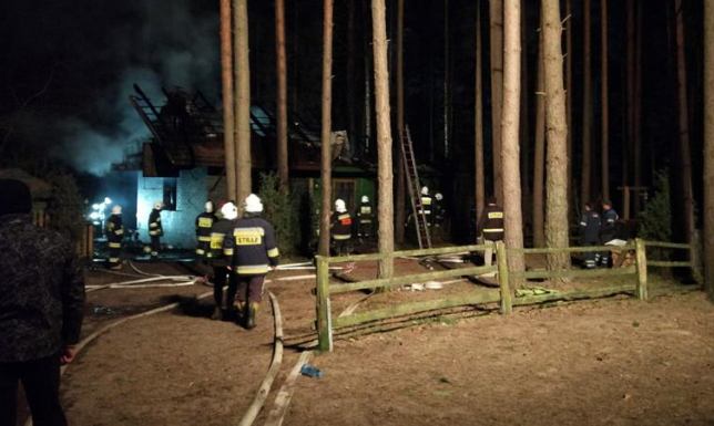  Spłonął dom w Zelwie
