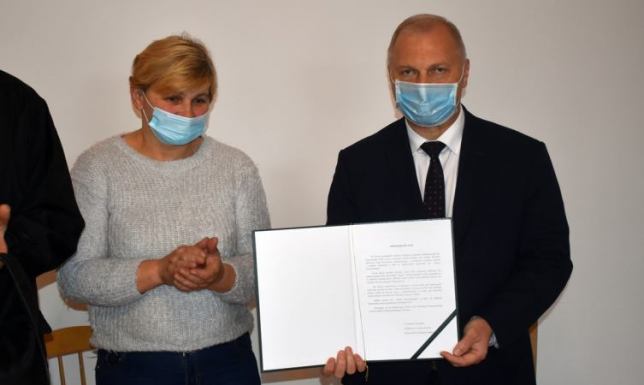 Lech Kołakowski podziękowania od rolników