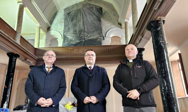 "Możliwe, że właśnie znaleźliśmy najstarszą polichromię w Suwałkach" Adam Musiuk, Podlaski Wojewódzki Konserwator Zabytków w Suwałkach