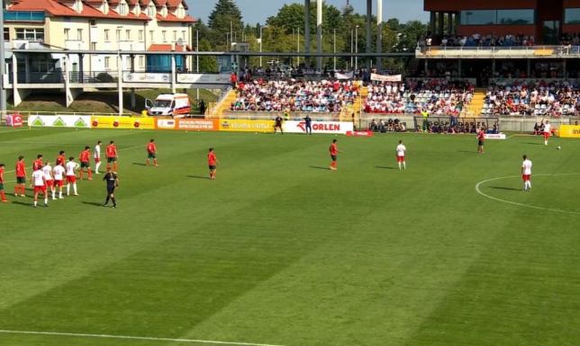 Reprezentacja U-20 przegrała w Suwałkach Polska - Portugalia 1:2