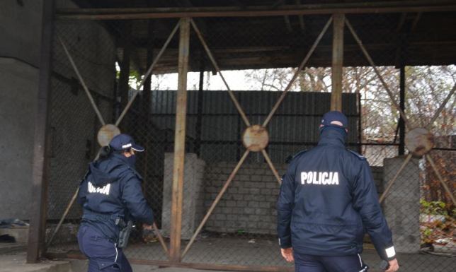 Poinformuj policję o osobach bezdomnych i samotnych