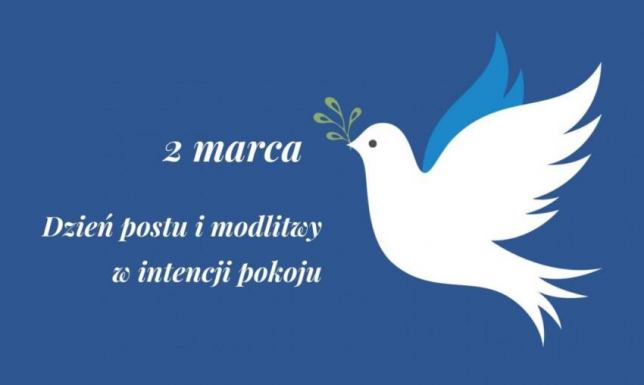 Środa Popielcowa dniem postu i modlitwy w intencji pokoju Papież ogłosił Środę Popielcową dniem postu i modlitwy w intencji pokoju