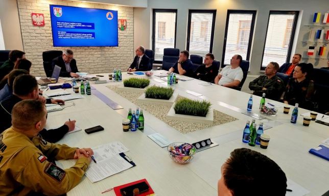 posiedzenie Miejskiego Zespołu Zarządzania Kryzysowego 