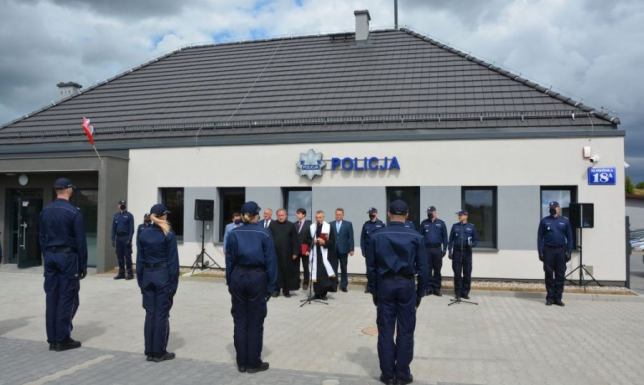 Otworzyli posterunek policji w Słobódce Posterunek Policji w Słobódce