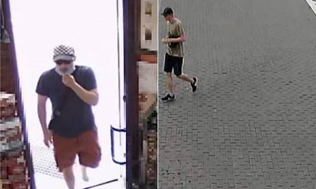 Poszukują dwóch mężczyzn Szukają mężczyzn w związku z kradzieżą