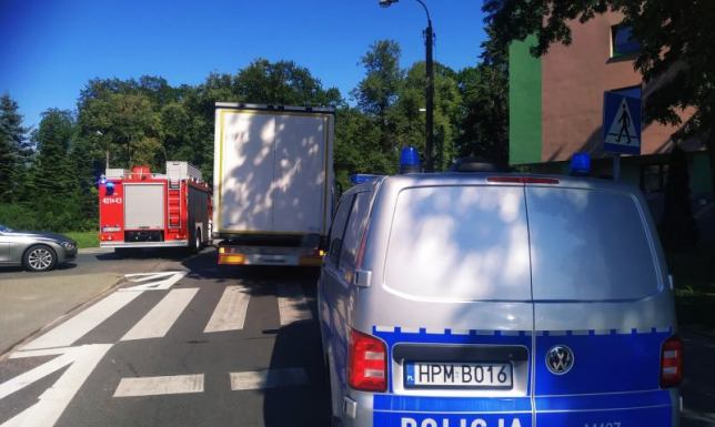 Zmarł rowerzysta potrącony przez ciężarówkę Śmiertelne potrącenie rowerzysty
