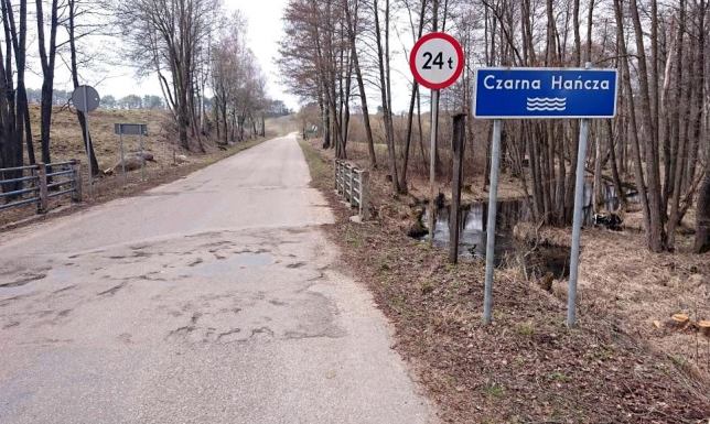 Most na drodze powiatowej w Malesowiźnie zostanie zamknięty rozbiórka mostu w miejscowości Malesowizna w gminie Jeleniewo