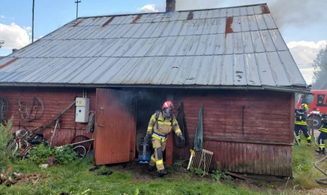 Jedna osoba zginęła w pożarze mieszkania Do tragicznego zdarzenia doszło w miejscowości Rudawka w gminie Płaska