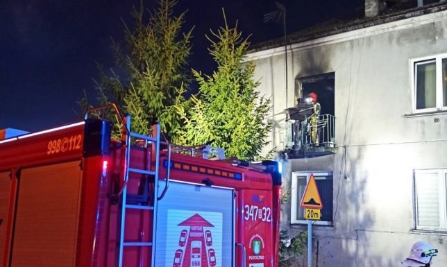 Dwie osoby uratowane z pożaru O mały włos nie doszło do tragedii w miejscowości Płociczno – Osiedle