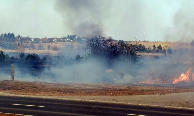 liczne przypadki pożarów mających związek z nielegalnym procederem wypalania traw