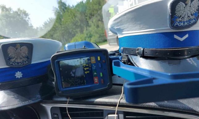 pędził przez Łanowicze Duże 117 kilometrów na godzinę