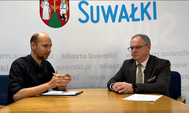 Prezydent o bezpieczeństwie i Centrum Integracji Cudzoziemców Videopodcast z Ratusza. Rozmowa z Czesławem Renkiewiczem, Prezydentem Suwałk