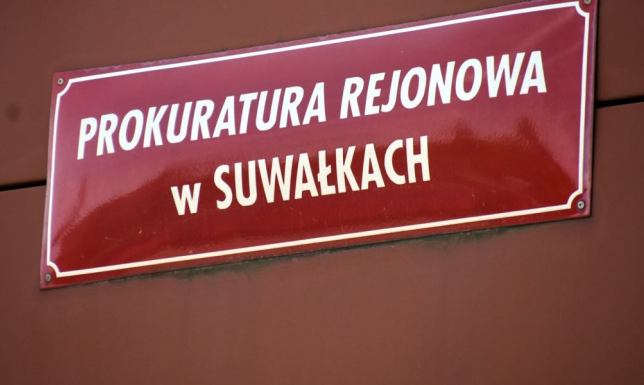 Prokuratura Rejonowa w Suwałkach prowadzi śledztwo