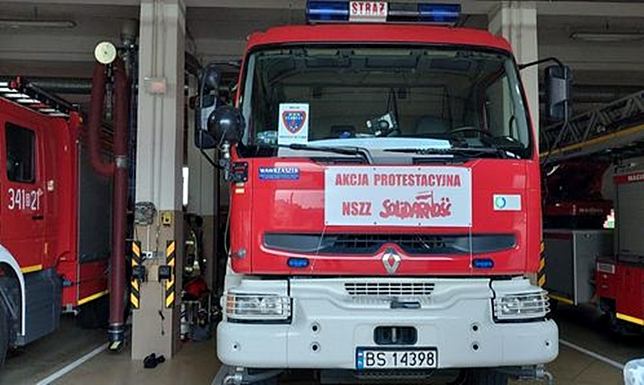 akcja informacyjna związana z ogólnopolską manifestacją NSZZ "Solidarność"