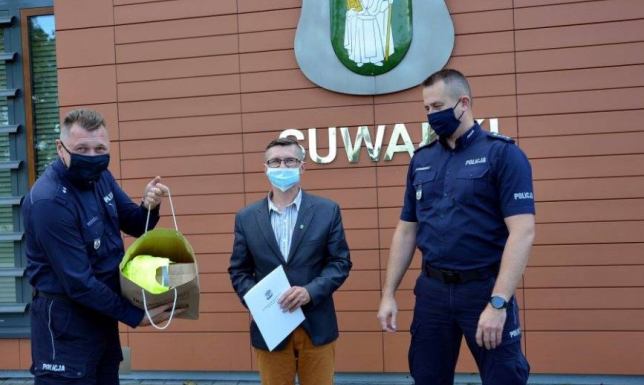 Odblaski dla młodzieży z Gminy Suwałki