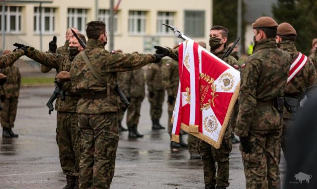 Ostatnia tegoroczna przysięga podlaskich Terytorialsów Przysięga Wojskowa Żołnierze Obrony Terytorialnej