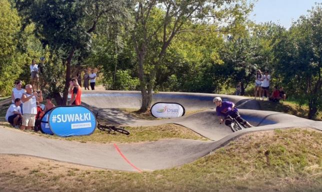 Rowerowe zawody „PumpTrack Challenge – przejazd na czas”