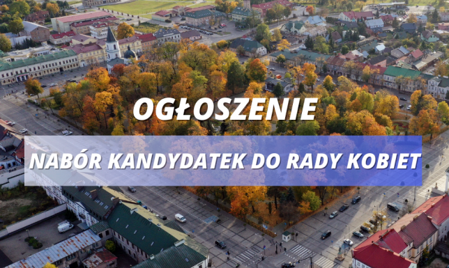 Prezydent ogłosił nabór kandydatek do Rady Kobiet  Ogłoszenie - nabór kandydatek do Rady Kobiet