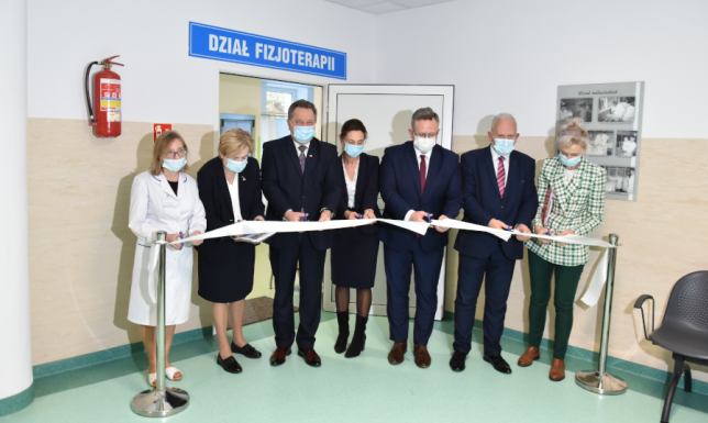 Odział rehabilitacji w Augustowie po remoncie Oficjalne otwarcie zmodernizowanego Działu i Poradni Rehabilitacyjnej