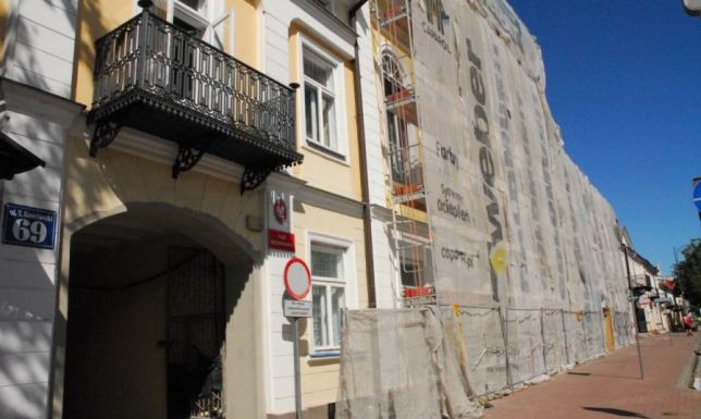 Trwa remont Archiwum Państwowego w Suwałkach Remont i adaptacja budynku suwalskiego archiwum