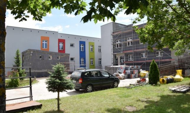 Trwa remont suwalskich przedszkoli Prace budowlane w przedszkolach