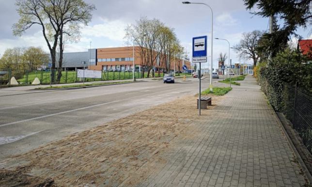 Powstał nowy peron na ulicy Kościuszki w Suwałkach