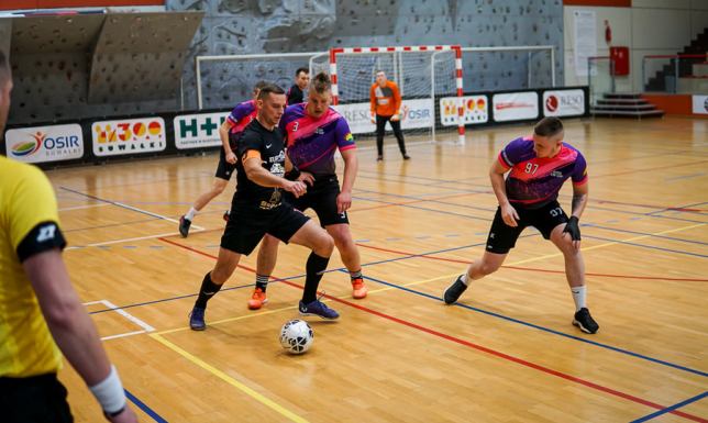 I kolejka RESO Suwałki Football League w hali OSiR Suwałki