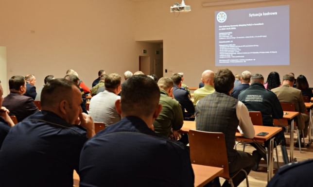 odprawa podsumowująca wyniki pracy suwalskiej jednostki