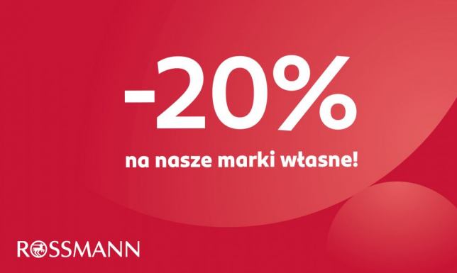 W Rossmannie -20% na wszystkie marki własne