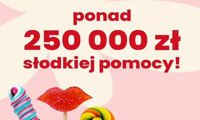 125 000 sprzedanych lizaków – to efekt wspólnej akcji Szlachetnej Paczki i Rossmanna